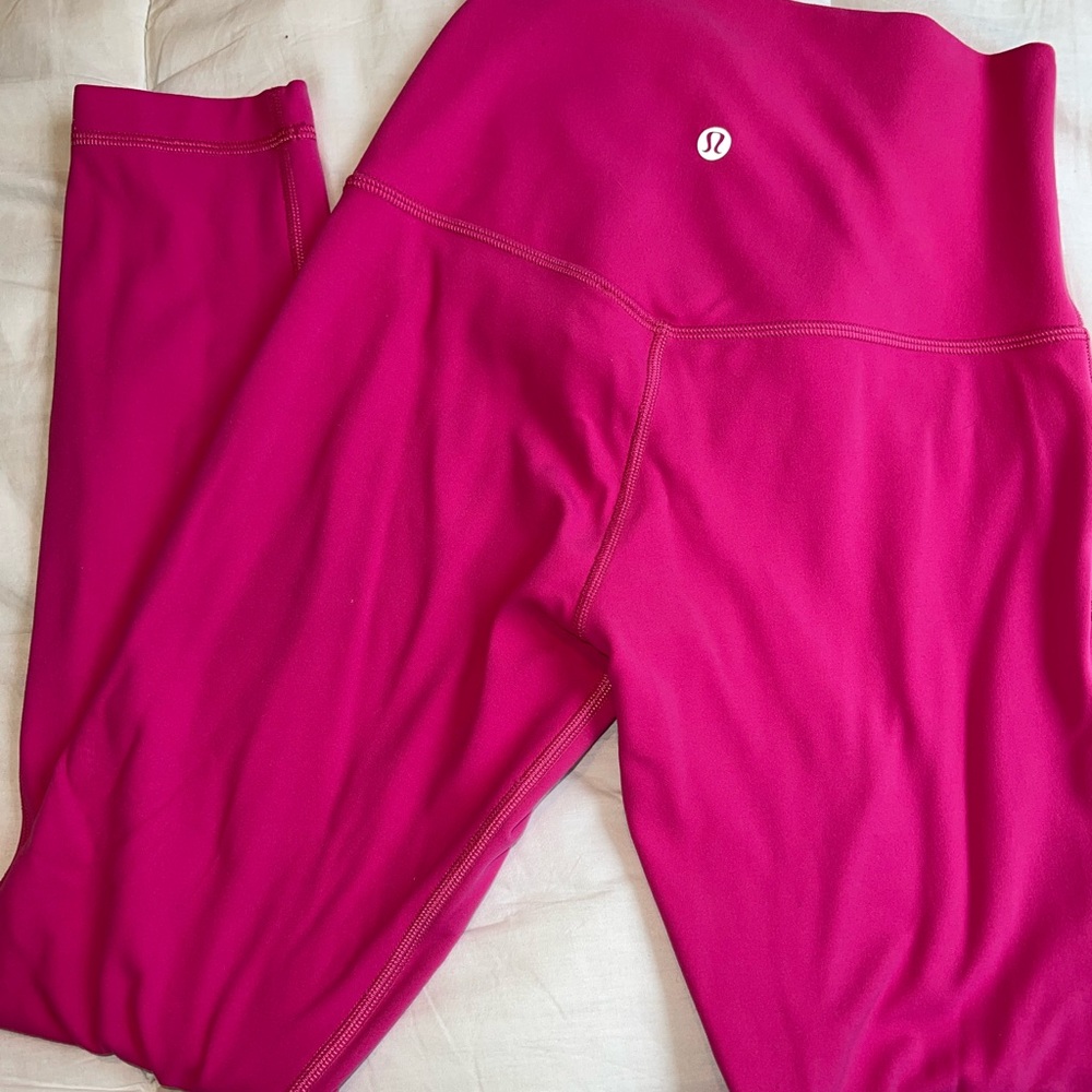 Lululemon Sonic Pink Leggings